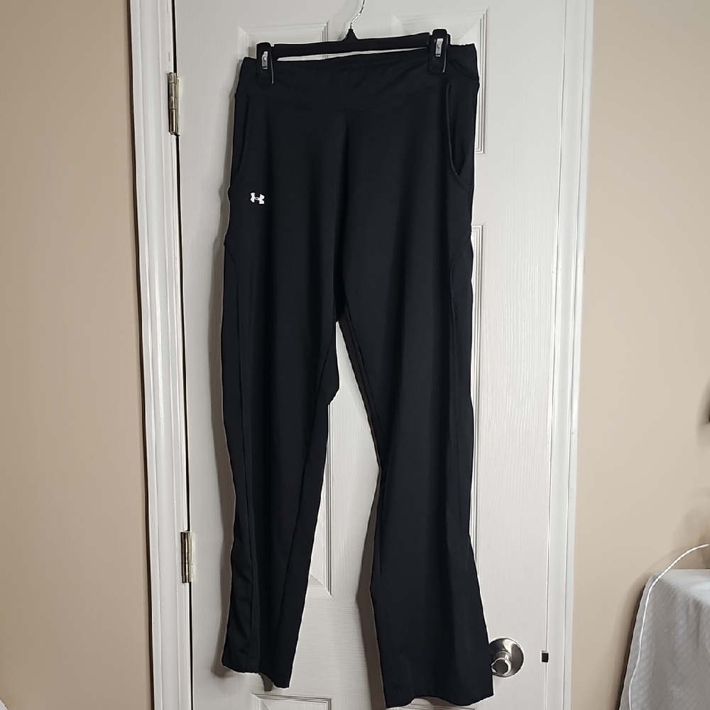 Under Armour Black AllSeasonGear Athletic Men's Pants Medium